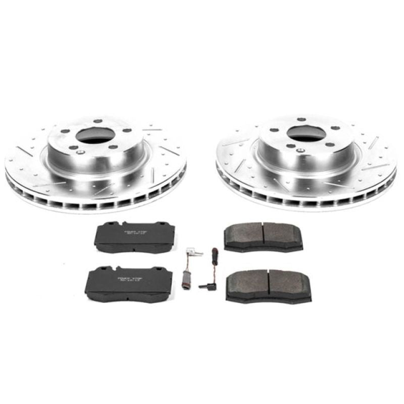 PSB Z23 Evolution Kit - Power Stop 03-06 Mercedes-Benz E500 Front Z23 Evolution Sport Brake Kit