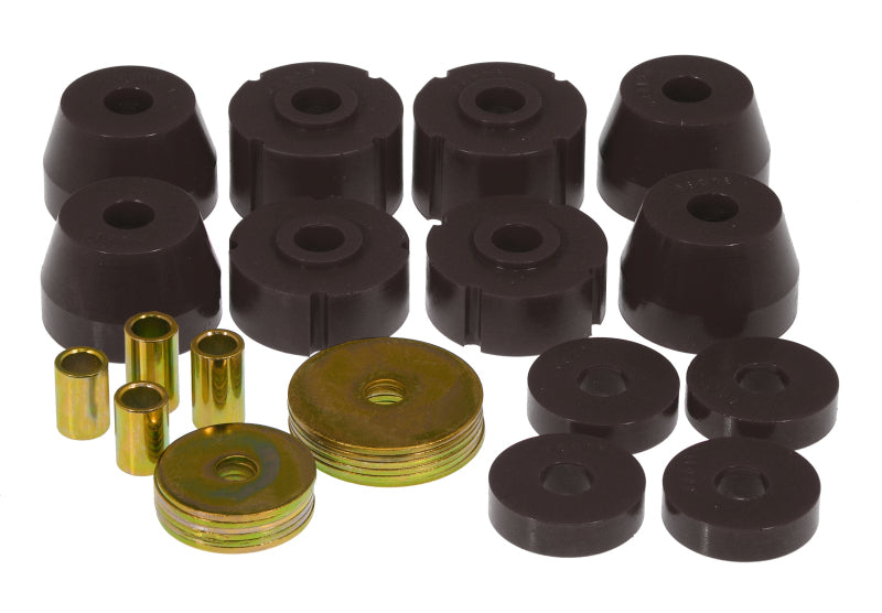 PRO Body/Subframe Bush - Blk - Prothane 72-85 Dodge Truck Body Mounts - Black