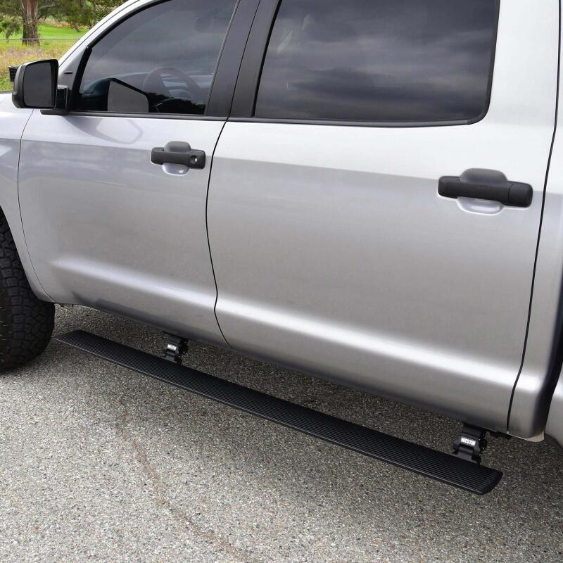 WES Running Boards - Pro-e - Westin 07-21 Toyota Tundra CrewMax Pro-e Electric Running Boards - Textured Black