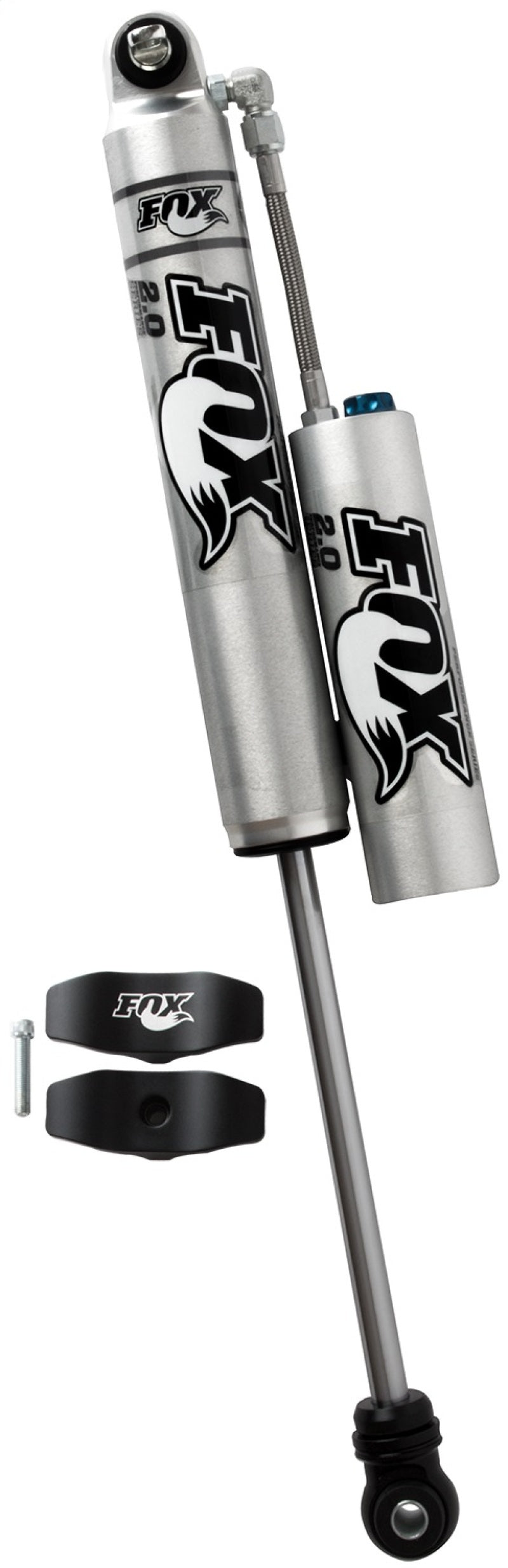 FOX 2.0 Factory Shock - Fox 07+ Jeep JK 2.0 Factory Series 9.6in. Smooth Body R/R Rear Shock w/CD Adj. / 1.5-3.5in. Lift