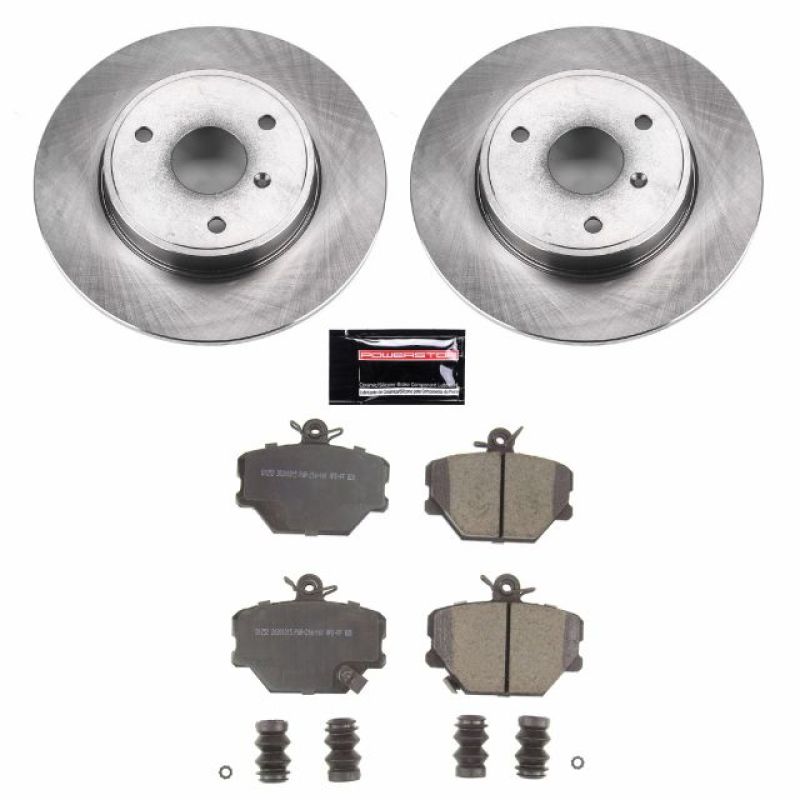 PSB Autospecialty Kit - Power Stop 08-16 Smart Fortwo Front Autospecialty Brake Kit