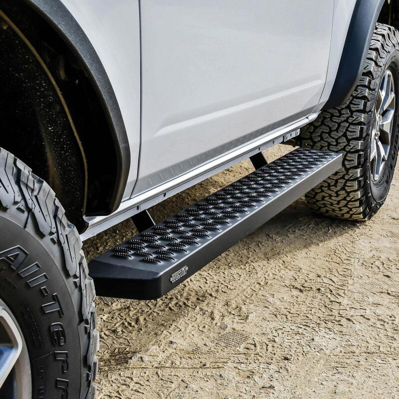 WES Running Boards - Grate - Westin Grate Steps Running Boards 54 in - Textured Black