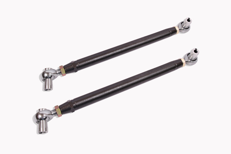 BMR Control Arms - BMR 82-02 3rd Gen F-Body Double Adj. Chrome Moly Lower Control Arms w/ Rod Ends - Black Hammertone