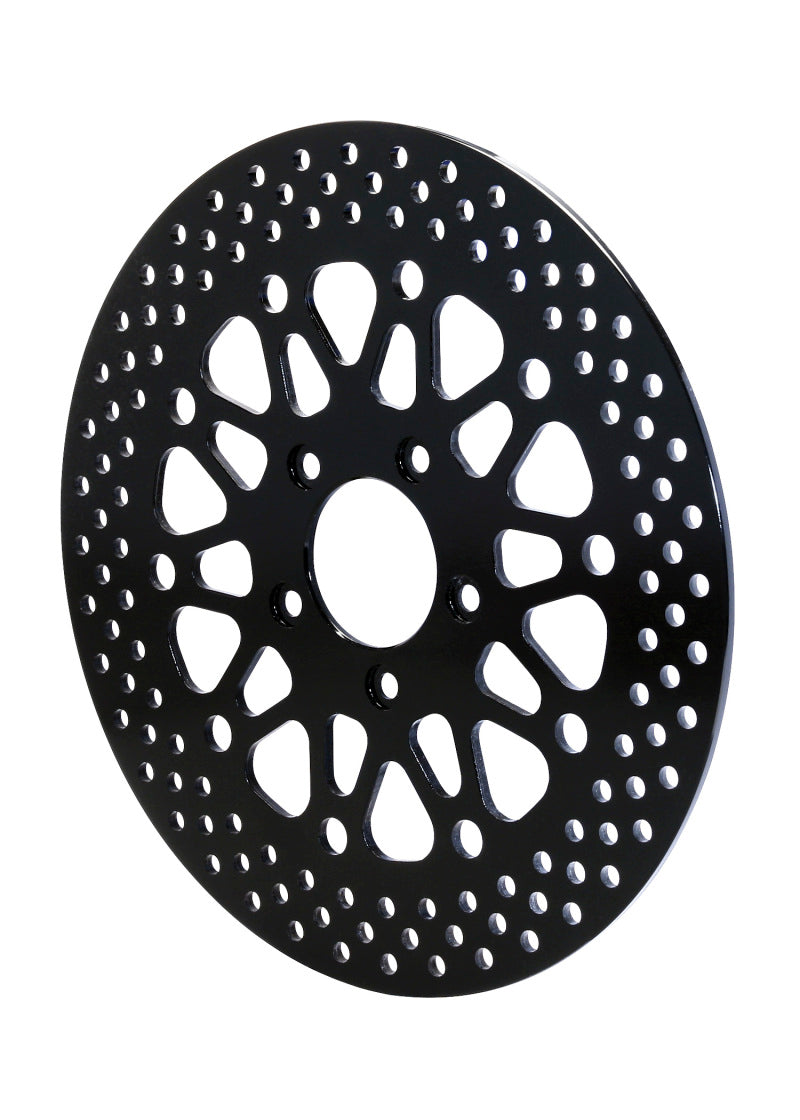 WIL Rotors - Wilwood Rotor-Front-Harley-Davidson Motorcycle 2000-07 Black Finish 11.50 x .196 - 5 on 3.25in