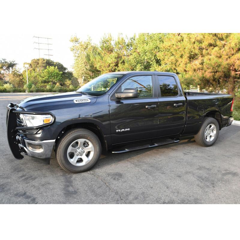 WES Nerf Bars - Platinum 4 - Westin 19-20 Dodge Ram 1500 Crew Cab Platinum 4 Oval Nerf Step Bars - Black