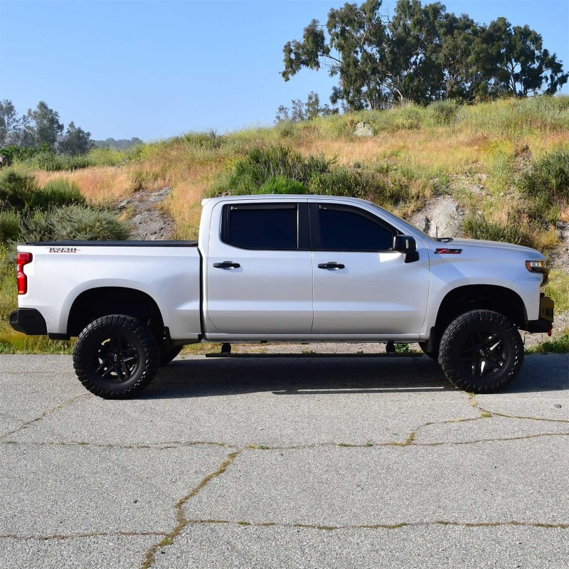 WES Running Boards - Pro-e - Westin 19-26 Chev/GMC Silv/Srra 1500 CC (No 19 LTD) / 20-26 2500/3500 Pro-e Running Boards - Tex Blk