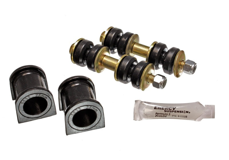 ES Sway Bar Bushings - Black - Energy Suspension 04-07 Scion xB Black 25mm Front Sway Bar Bushing Set