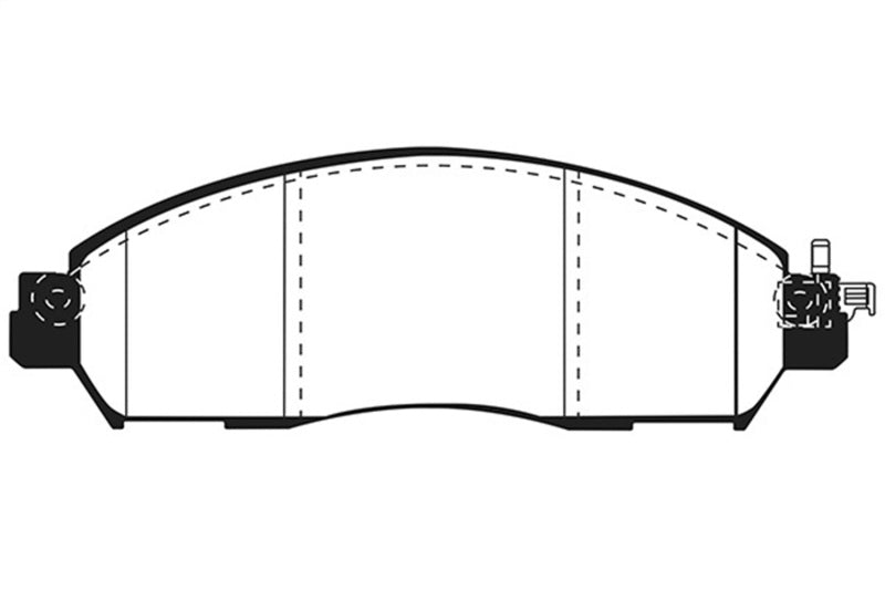 EBC Greenstuff Brake Pad Sets - EBC 2017+ Nissan Leaf Electric Greenstuff Front Brake Pads