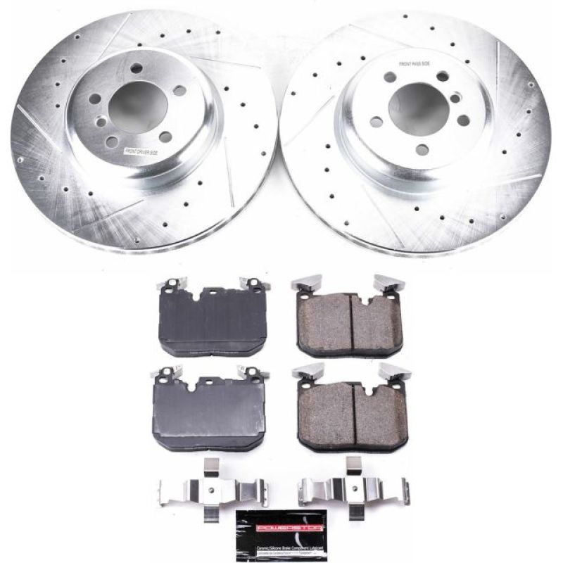 PSB Z23 Evolution Kit - Power Stop 12-15 BMW 335i Front Z23 Evolution Sport Brake Kit
