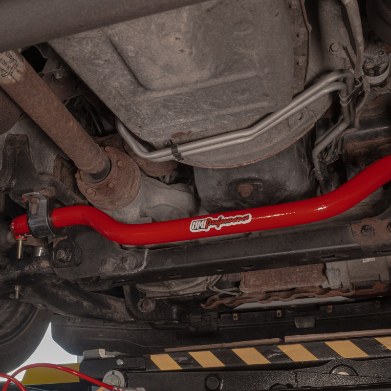 UMI Sway Bars - UMI Performance 15-20 Ford F-150 1 1/2in Solid Front Sway Bar - Black