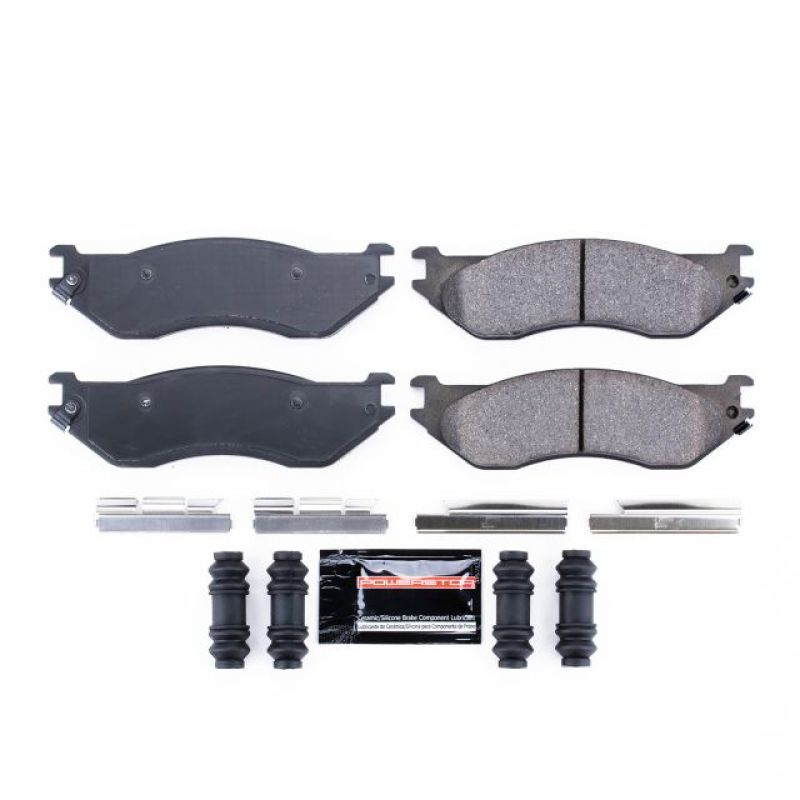 PSB Z23 Evolution Brake Pads - Power Stop 04-06 Dodge Durango Front Z23 Evolution Sport Brake Pads w/Hardware
