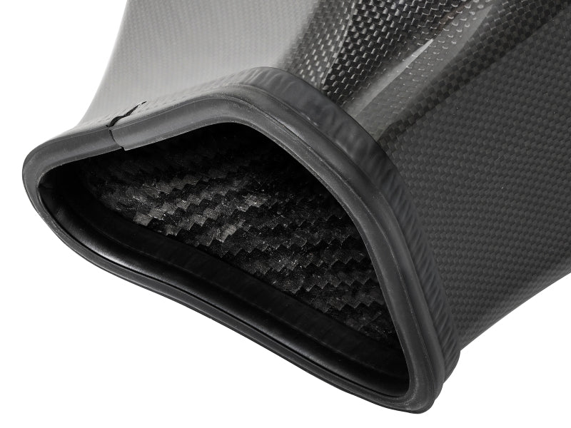 AFE Black Series Carbon Fiber Cold Air Intakes - aFe Momentum GT Black Series Carbon Fiber CAIS 15-16 Dodge Challenger SRT Hellcat V8-6.2L (sc)