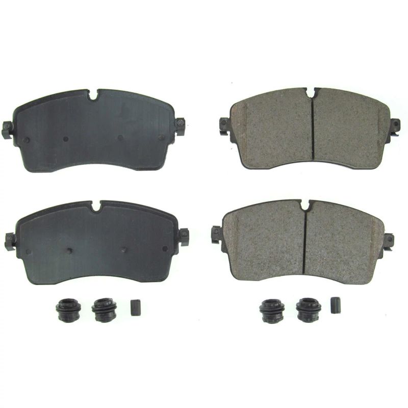 PSB Z17 Evolution Brake Pads - Power Stop 18-19 Land Rover Discovery Front Z17 Evolution Ceramic Brake Pads w/Hardware
