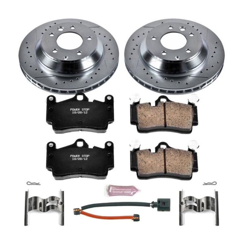 PSB Z23 Evolution Kit - Power Stop 07-15 Audi Q7 Rear Z23 Evolution Sport Brake Kit