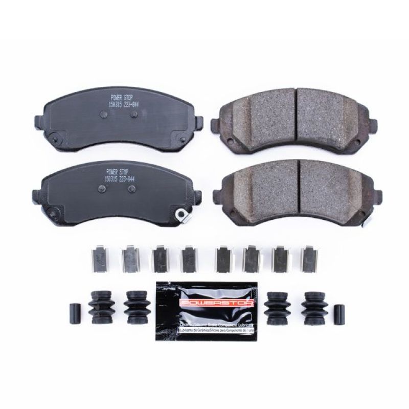 PSB Z23 Evolution Brake Pads - Power Stop 02-07 Buick Rendezvous Front Z23 Evolution Sport Brake Pads w/Hardware