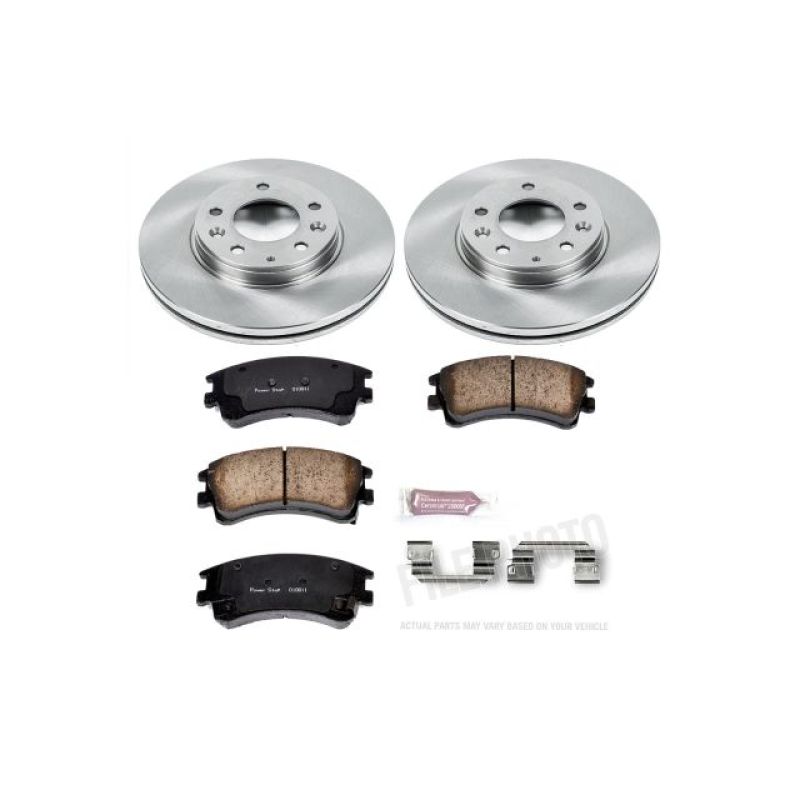 PSB Autospecialty Kit - Power Stop 03-05 Mazda 6 Front Autospecialty Brake Kit
