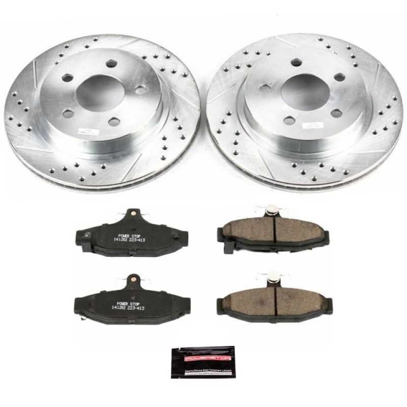 PSB Z23 Evolution Kit - Power Stop 93-97 Chevrolet Camaro Rear Z23 Evolution Sport Brake Kit