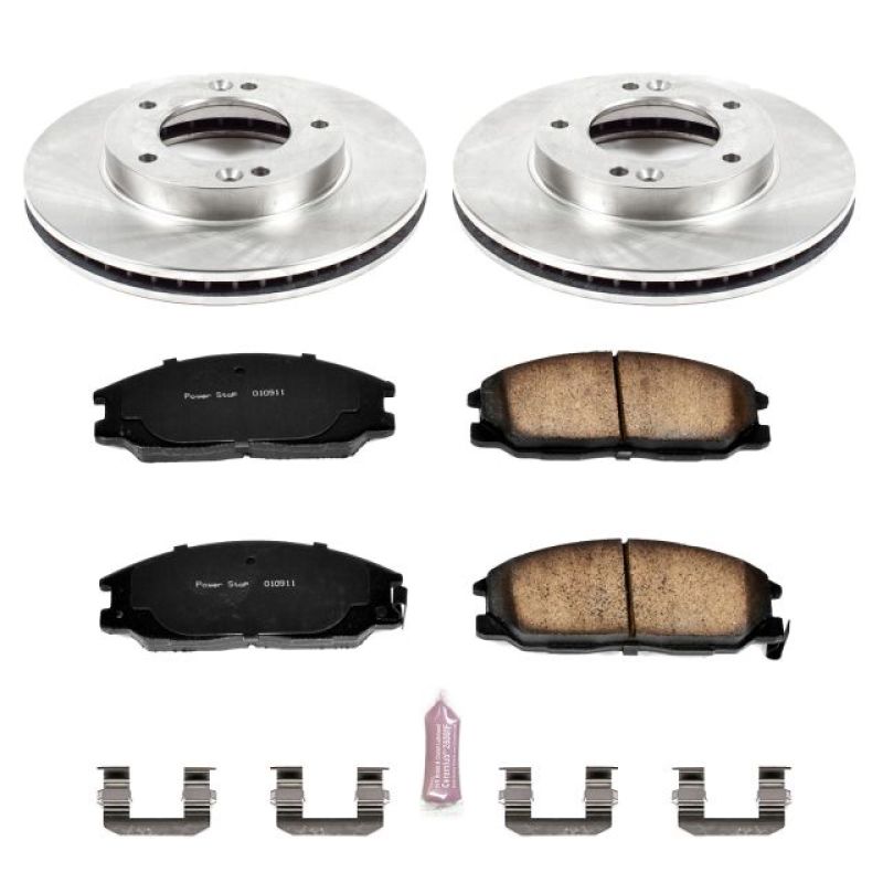 PSB Autospecialty Kit - Power Stop 03-06 Kia Sorento Front Autospecialty Brake Kit