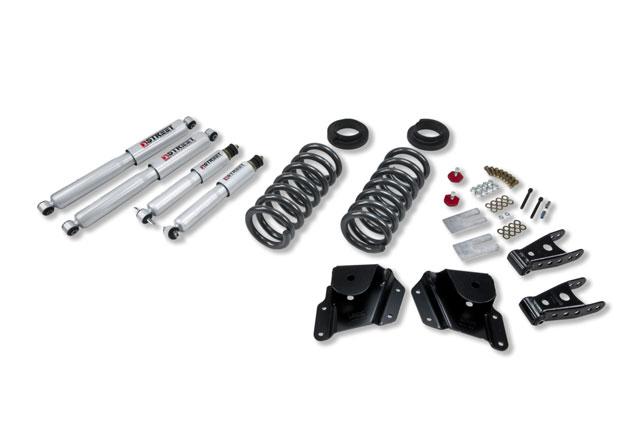 BT Lower Kit w SP Shocks - Belltech LOWERING KIT WITH SP SHOCKS