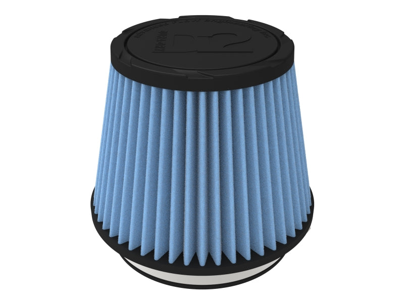 AFE Universal D2 Dura Dry Air Filter - aFe POWER Universal Clamp-On Air Filter w/ D2 Dura-Dry Media - 5in F x 6.5in B x 4.75in T x 5in H