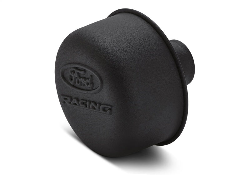 FR Breather Caps - Ford Racing Black Crinkle Finish Breather Cap w/ Ford Racing Logo - Twist Type