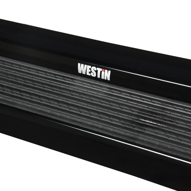 WES Running Boards - Sure-Grip - Westin Black Aluminum Running Board 68.4 inches SG6 Running Boards - Blk