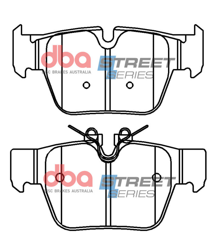 DBA Street Series Brake Pads - DBA 2020+ BMW 1-Series/2-Series Street Series Rear Brake Pads