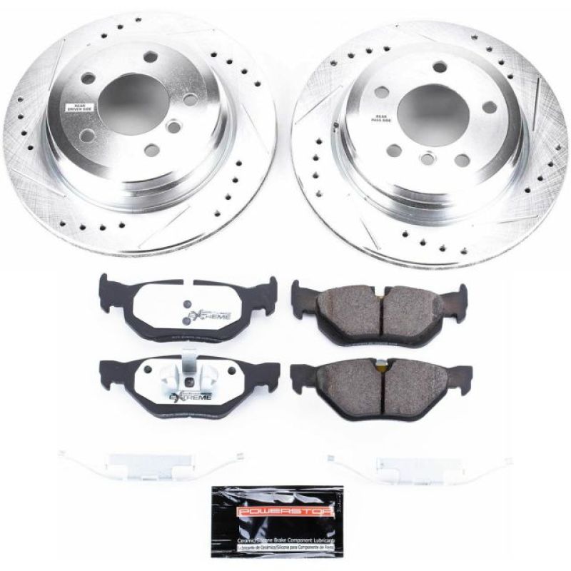 PSB Z26 Street Warrior Kit - Power Stop 2006 BMW 325xi Rear Z26 Street Warrior Brake Kit