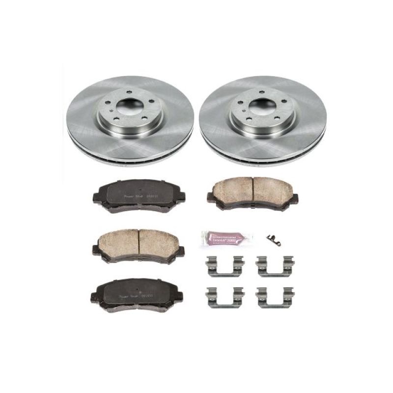 PSB Autospecialty Kit - Power Stop 09-14 Nissan Maxima Front Autospecialty Brake Kit