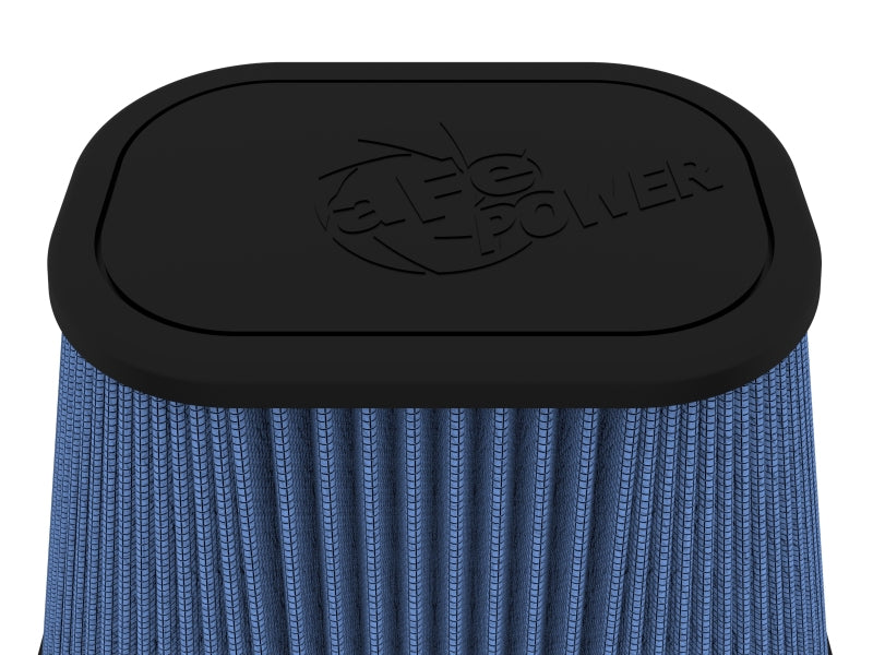 AFE Universal Pro-5 R Filter - aFe Track Series Repl Air Filter Pro 5R Med 6-1/8x4-1/8in F x 9-1/4x7-1/4in B x 6x4in T x 7-1/8in H