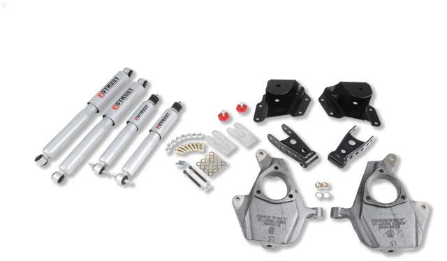 BT Lower Kit w SP Shocks - Belltech LOWERING KIT WITH SP SHOCKS
