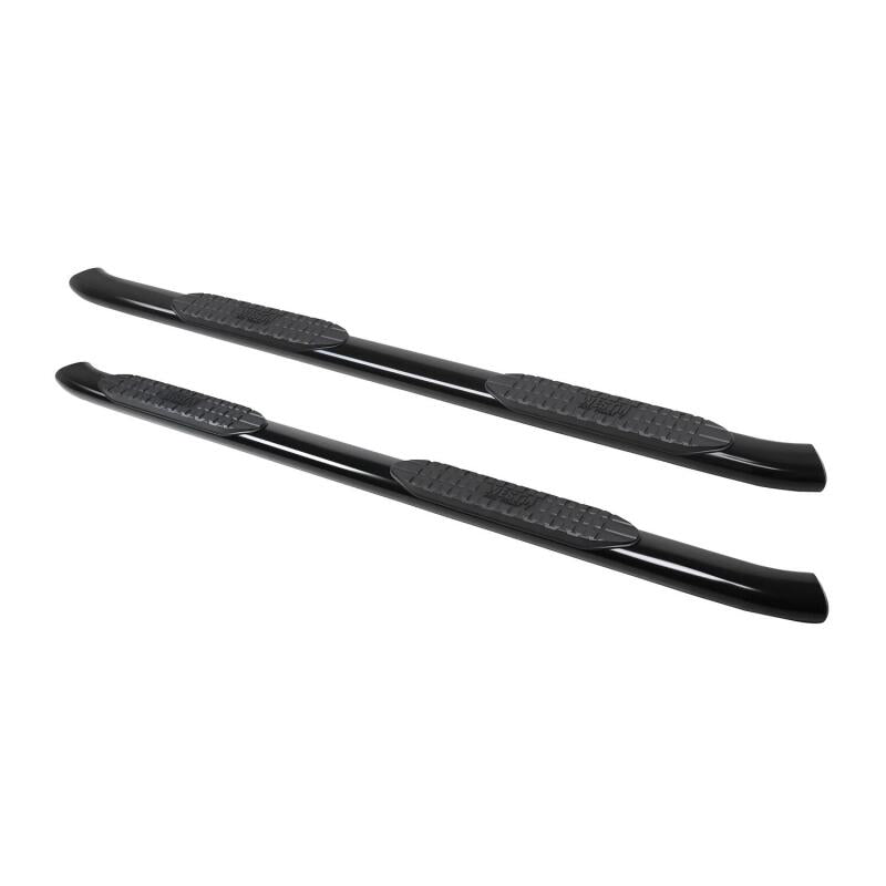 WES Nerf Bars - PRO TRAXX 5 - Westin 2019 Chevrolet Silverado/Sierra 1500 Crew Cab Non LD PRO TRAXX 5 Oval Nerf Step Bars - Black