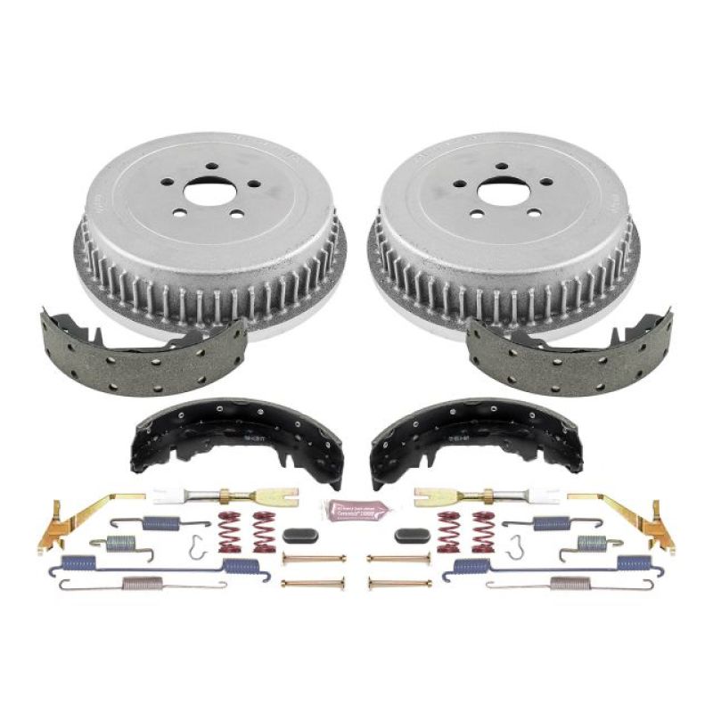 PSB Autospecialty Drum Kit - Power Stop 2000 Chrysler Grand Voyager Rear Autospecialty Drum Kit