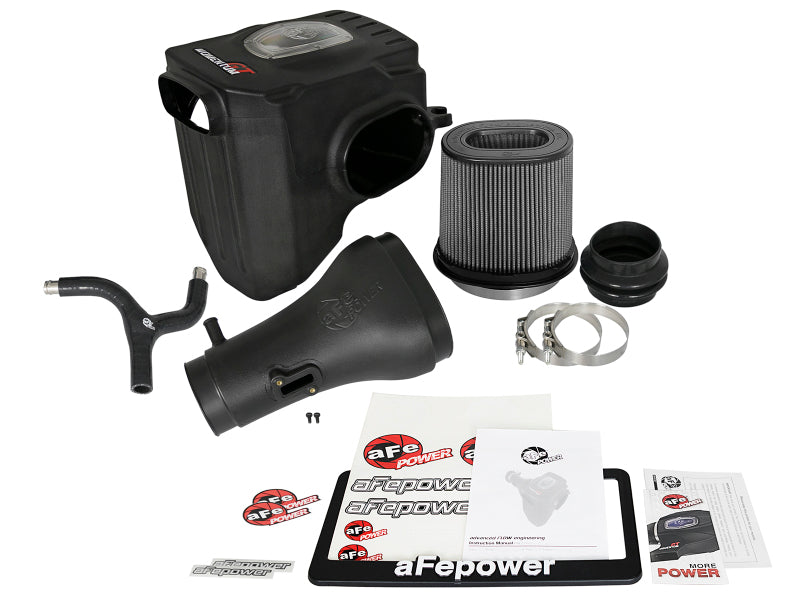 AFE Momentum GT Cold Air Intakes - aFe Momentum GT Pro DRY S Cold Air Intake System 17-18 Nissan Titan V8 5.6L