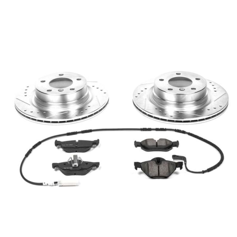 PSB Z23 Evolution Kit - Power Stop 2006 BMW 325i Rear Z23 Evolution Sport Brake Kit