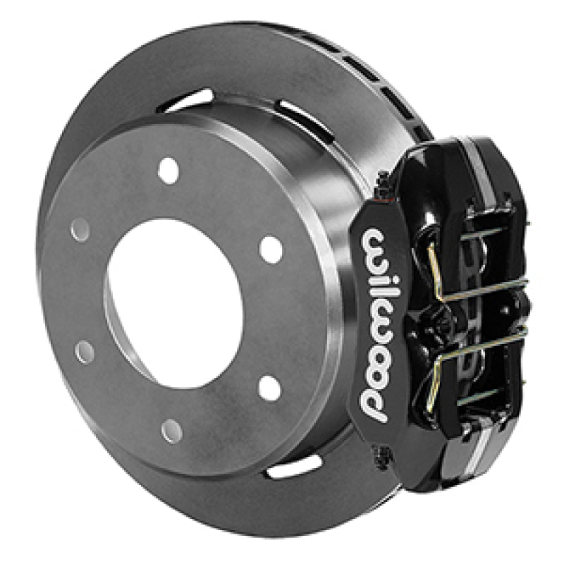WIL Dynapro Brake Kit - Wilwood 63-87 C10/C15 DynaPro FDPLP Black Calipers 11in x .81in Rotors 6-Lug Rear Disc Brake Kit