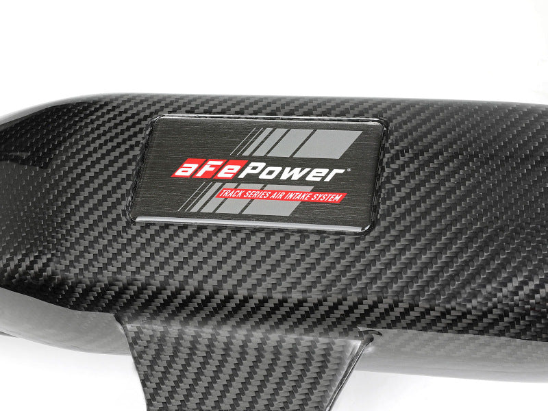 AFE Track Series Intake - aFe Track Series Carbon Fiber Intake w/Pro 5R Filter BMW M2 (F87) 16-18 L6-3.0L (t) N55