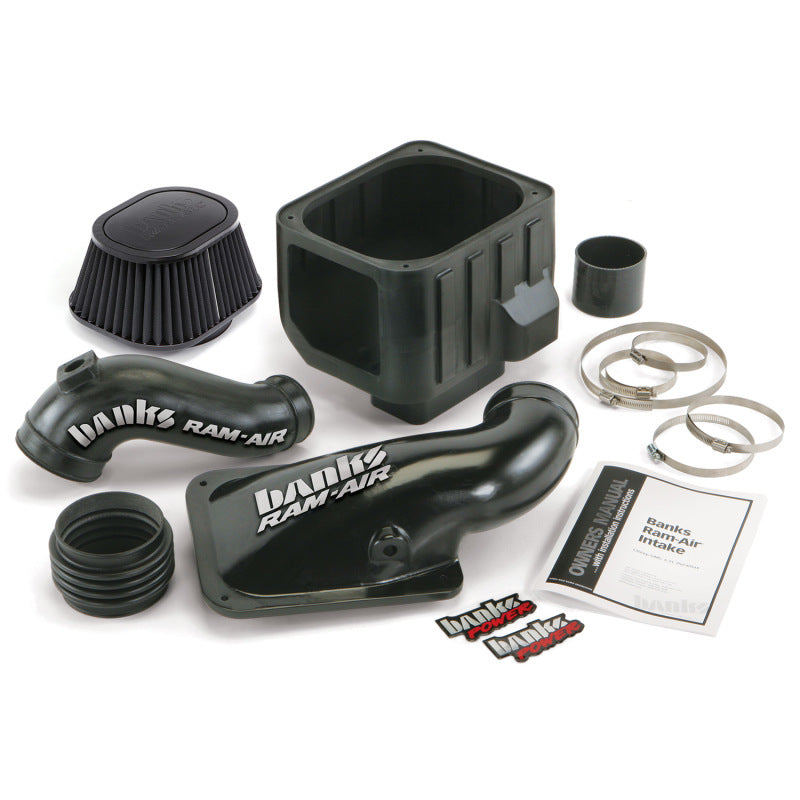 GBE Ram-Air Intake Systems - Banks Power 01-04 Chevy 6.6L LB7 Ram-Air Intake System - Dry Filter