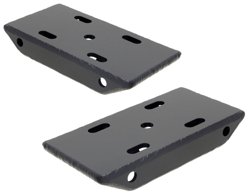 ROK Leafspring Components - RockJock HD Leaf Spring Plates For Use w/ 2 1/2in Springs Jeep CJ Rear YJ Front or Rear Pair