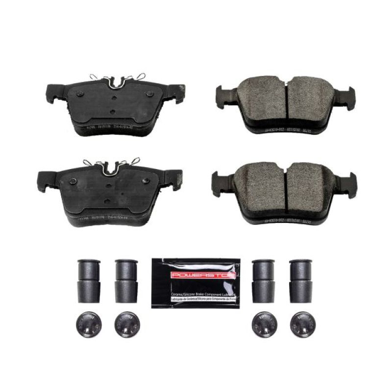 PSB Z23 Evolution Brake Pads - Power Stop 15-19 Mercedes-Benz C300 Rear Z23 Evolution Sport Brake Pads w/Hardware