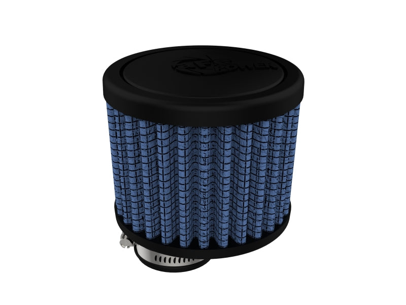 AFE Universal Pro-5 R Filter - aFe Magnum FLOW Crankcase Vent Filter 1-1/4 IN F x 3-3/4 IN B x 3-3/4 IN T x 3 IN H