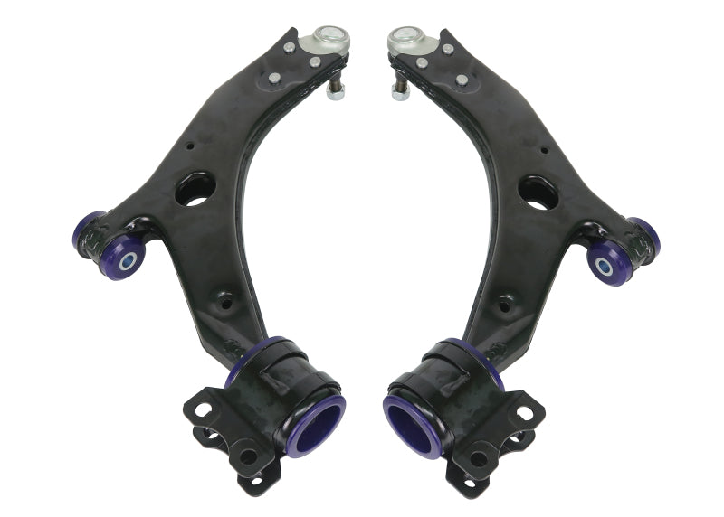 SPR Control Arms - Front - Superpro 05-11 Ford Focus  LS/LT/LV Volvo S40/V50 and C70/21mm Front Lower Control Arm Assembly Kit