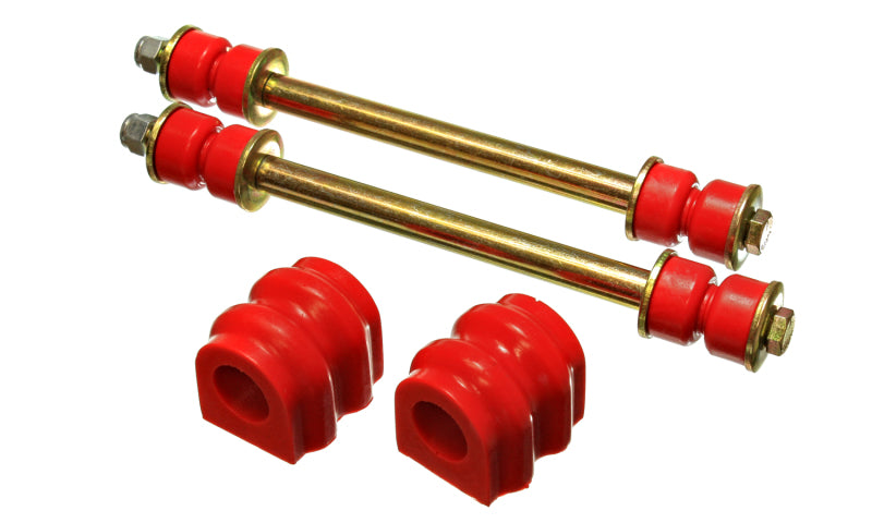 ES Sway Bar Bushings - Red - Energy Suspension 11-12 Chevy Camaro Red 23mm Rear Sway Bar Bushing Set