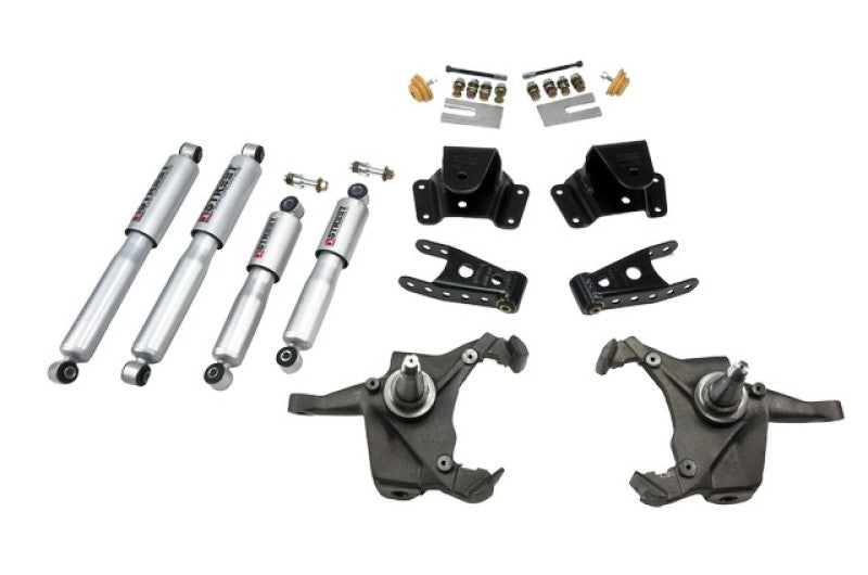 BT Lower Kit w SP Shocks - Belltech LOWERING KIT WITH SP SHOCKS