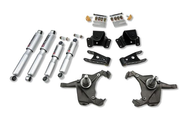 BT Lower Kit w SP Shocks - Belltech LOWERING KIT WITH SP SHOCKS