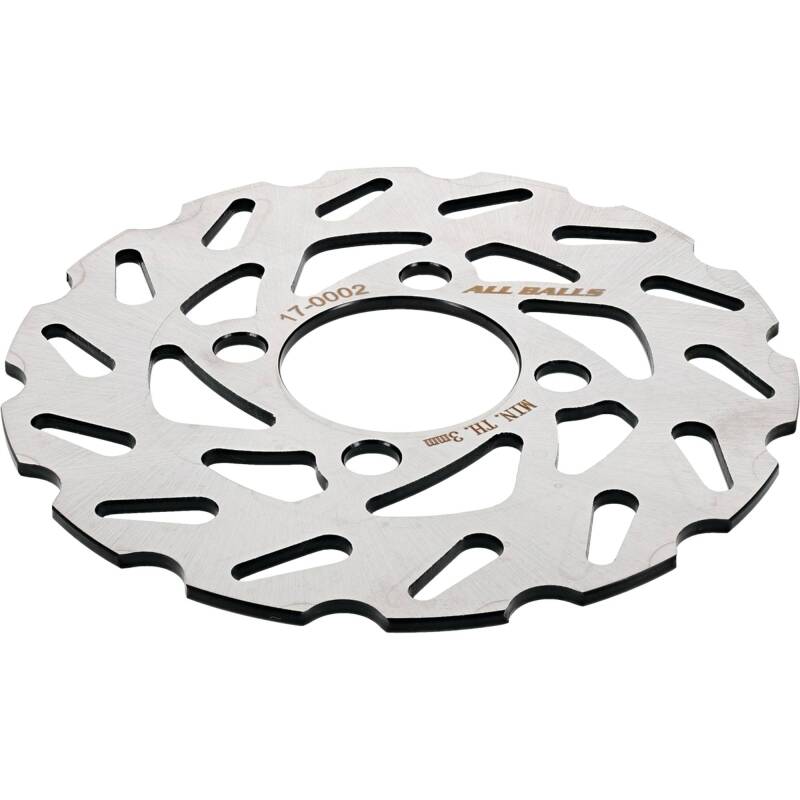 ABR Brake Rotors - All Balls Racing 11-13 Yamaha YFM125 Raptor Brake Disc Front
