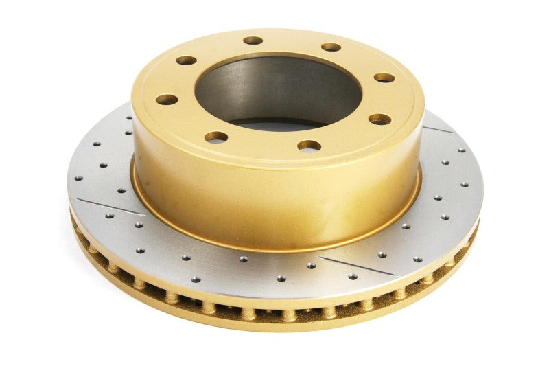 DBA Street Slot&Drill Rotors - DBA 99-21 Ford F53 Front Street Series Drilled & Slotted Rotor