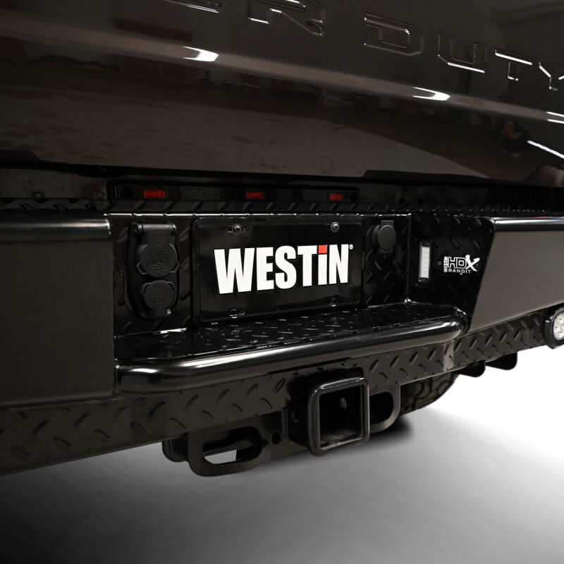 WES HDX Rear Bumpers - Westin 23-25 Ford F-250/350/450/550/600 HDX Bandit Rear Bumper - Black