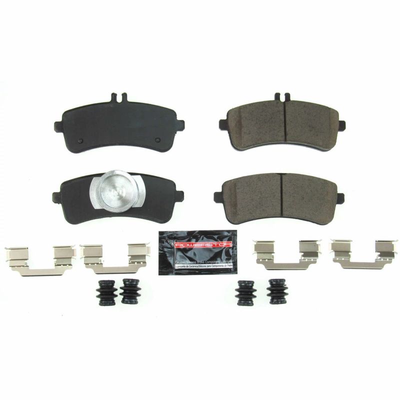PSB Z23 Evolution Brake Pads - Power Stop 15-18 Mercedes-Benz S63 AMG Rear Z23 Evolution Sport Brake Pads w/Hardware