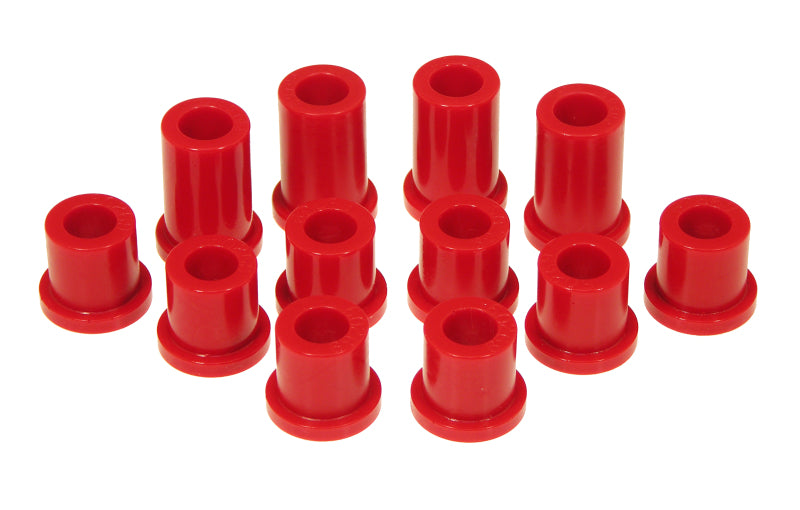 PRO Spring/Shackle Bush- Red - Prothane 79-85 Toyota Truck 2/4wd Front Spring & Shackle Bushings - Red